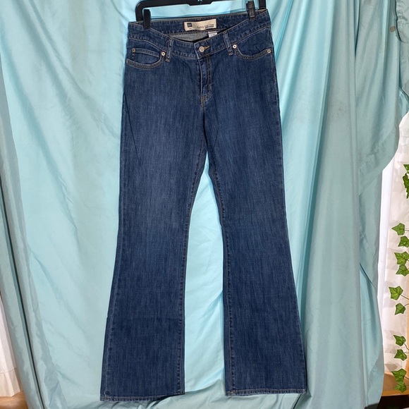 Size 8 LONG Gap Curvy Low arise stretch jeans - Picture 1 of 3
